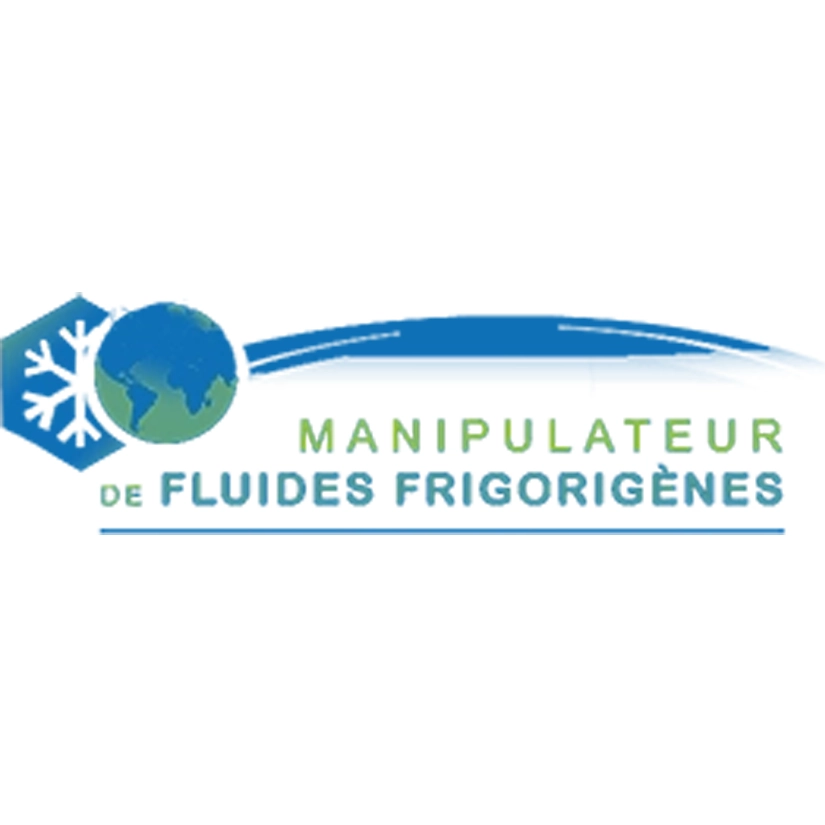 Logo Attestation d'aptitude à la manipulation de fluides frigorigènes